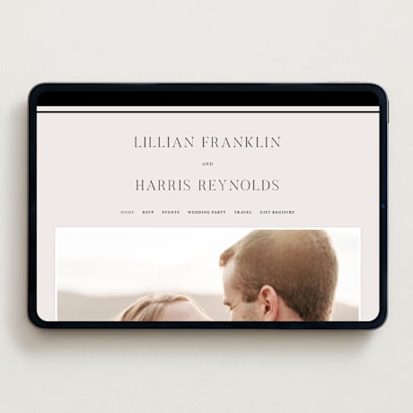 Wedding Website