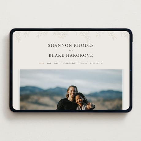 Wedding Website