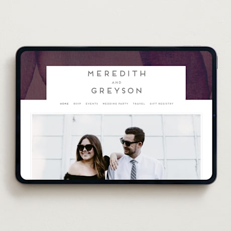 Wedding Website