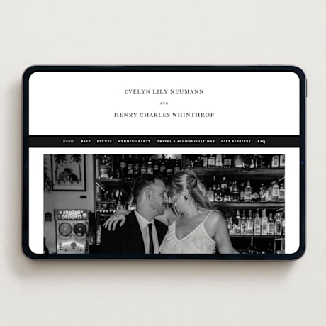 Wedding Website