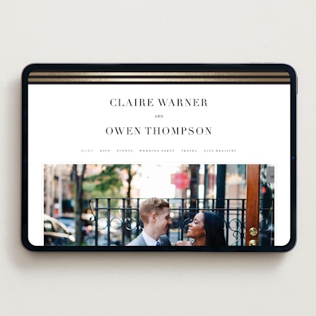 Wedding Website