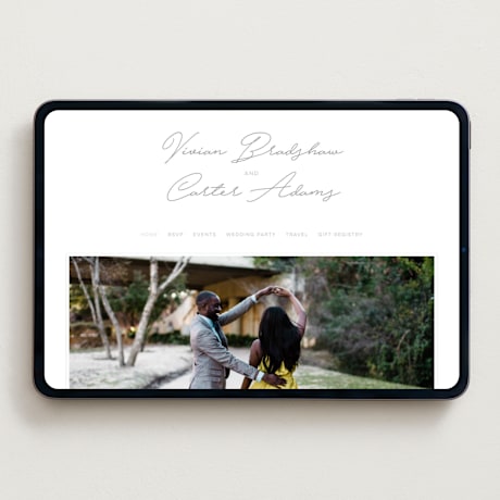 Wedding Website