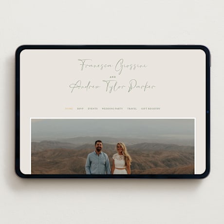 Wedding Website