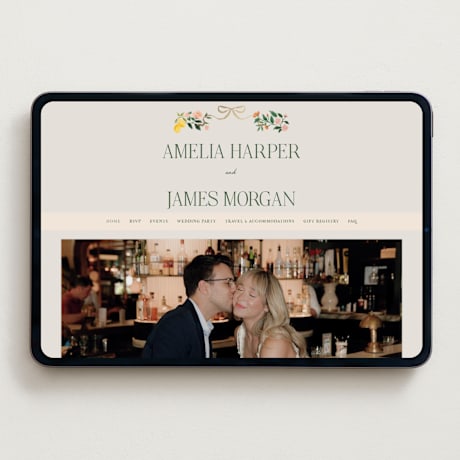 Wedding Website