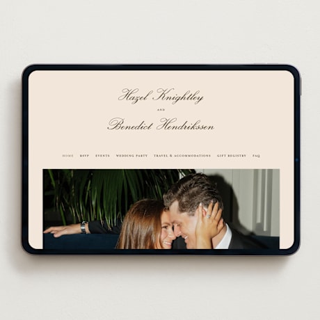 Wedding Website