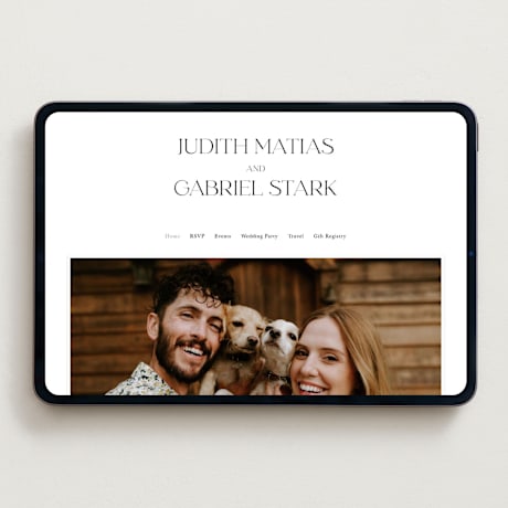 Wedding Website