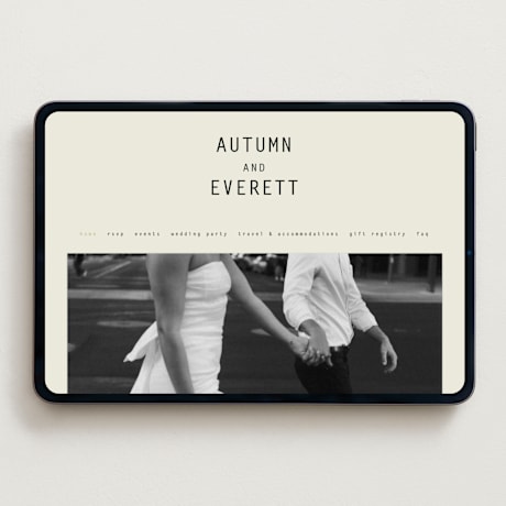 Wedding Website