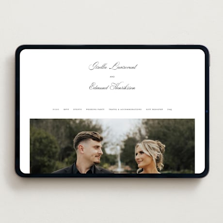 Wedding Website