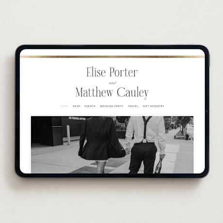 Wedding Website