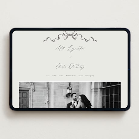 Wedding Website
