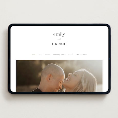 Wedding Website