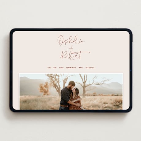 Wedding Website