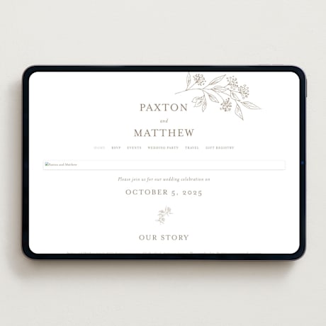 Wedding Website