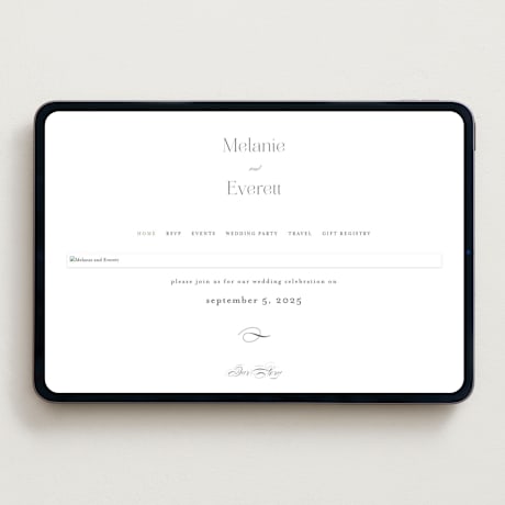 Wedding Website