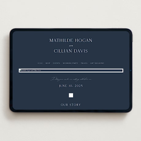 Wedding Website
