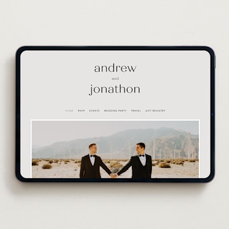 Wedding Website