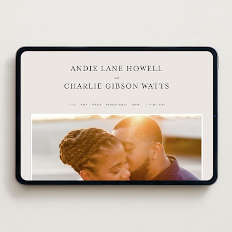 Wedding Website