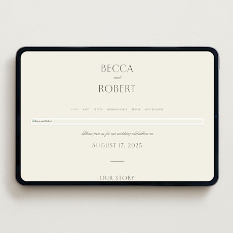 Wedding Website