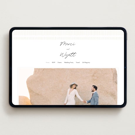 Wedding Website