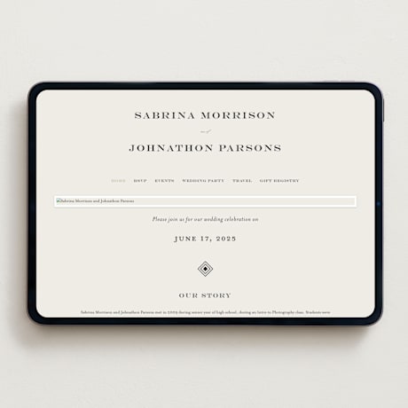 Wedding Website