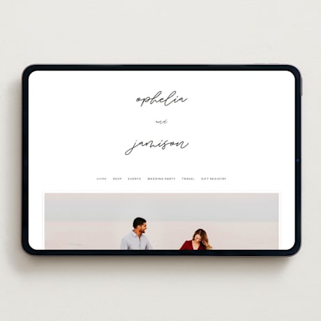 Wedding Website