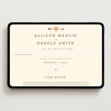 Wedding Website