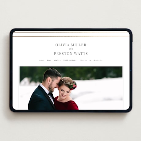 Wedding Website