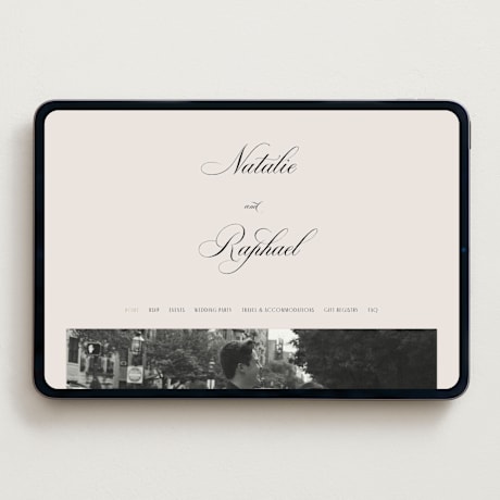 Wedding Website