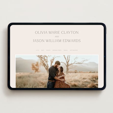 Wedding Website