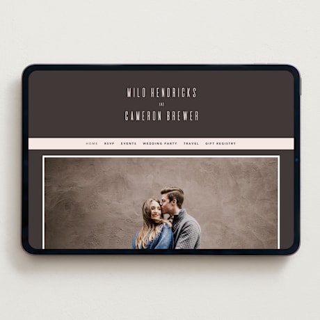 Wedding Website