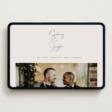 Wedding Website