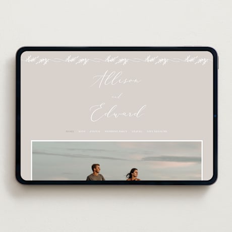 Wedding Website