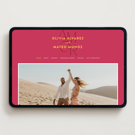 Wedding Website