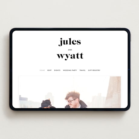 Wedding Website