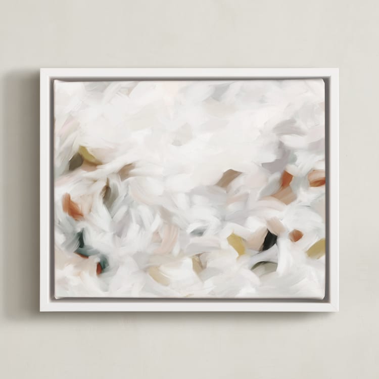 "Ethereal Composition" - Art Print in Autumn by Melanie Severin - Framed Canvas
