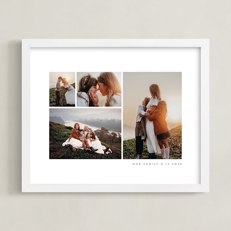 "Four Photo: Landscape Framed Photo" - Framed Photo in Sugar by Angela Garrick - Framed