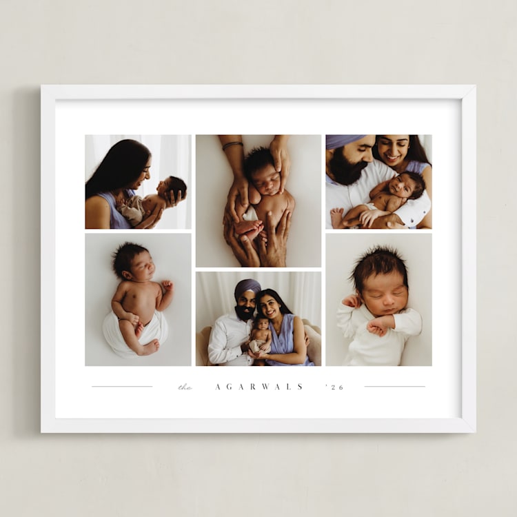 "Six Photo: Landscape Framed Photo" - Framed Photo in Ink by Christy Hy Lee - Framed