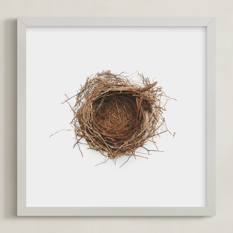 "The Architect" - Art Print in Nestlé by Andrew McClintock - Framed