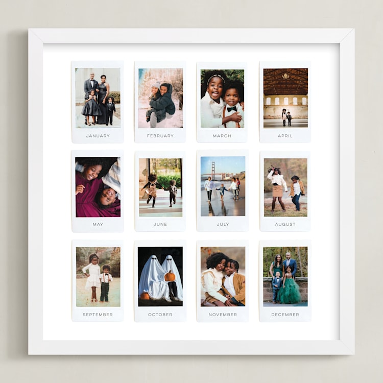 "Twelve Photo: Square Framed Photo" - Framed Photo in Flash by Olivia Kanaley Inman - Framed