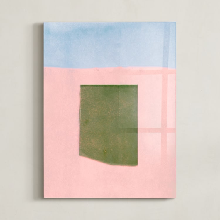 "Playground II" - Art Print in Blush by Kamala Nahas - Modern Frameless