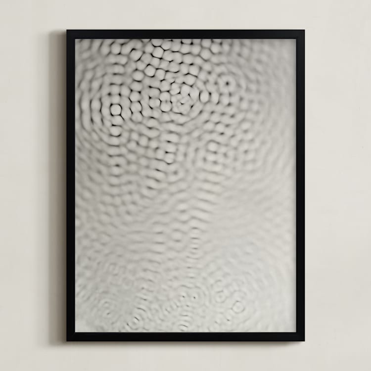 "Good Vibes" - Art Print in Silvertone by raven erebus - Framed