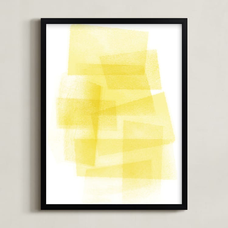 "Flutter" - Art Print in Direct Sunlight by Susie Allen - Framed