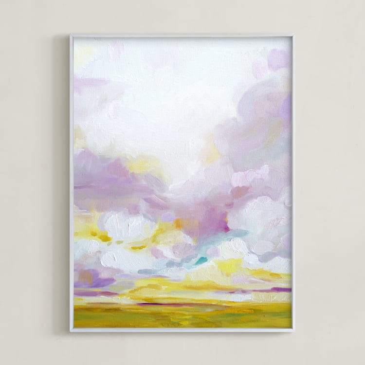 "Prettier in Pink" - Art Print in Prettier In Pink by Emily Jeffords - Framed