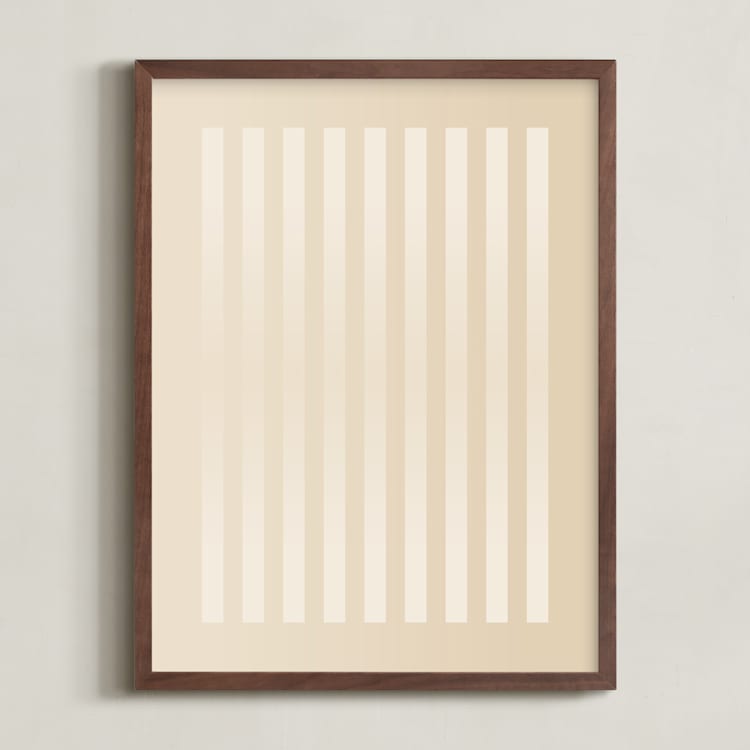 "Quiet Now" - Art Print in Canvas by Kimberly Young - Framed