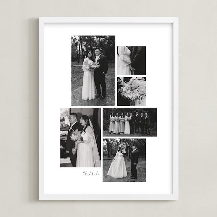 "Six Photo: Portrait Framed Photo" - Framed Photo in Diamond by Hooray Creative - Framed