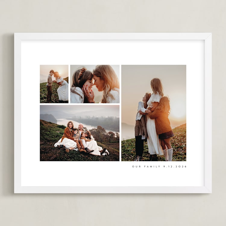 "Framed Photo: Four Photo" - Framed Photo in Sugar by Angela Garrick - Framed