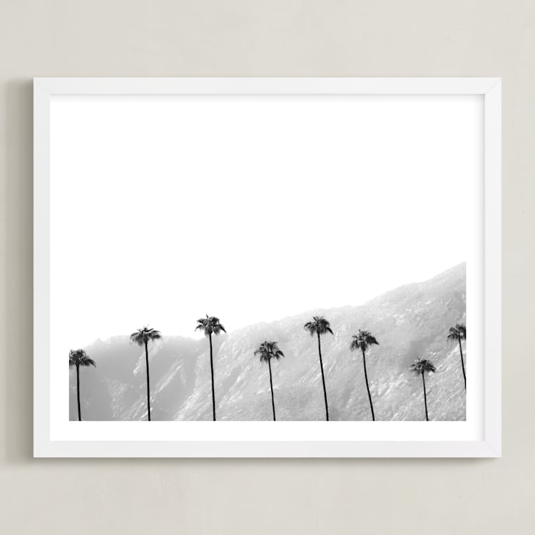 "Still" - Art Print in Fog by LindseyErin - Framed
