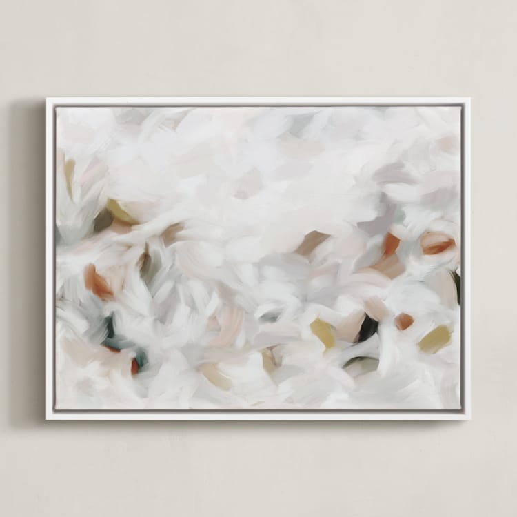 "Ethereal Composition" - Art Print in Autumn by Melanie Severin - Framed Canvas