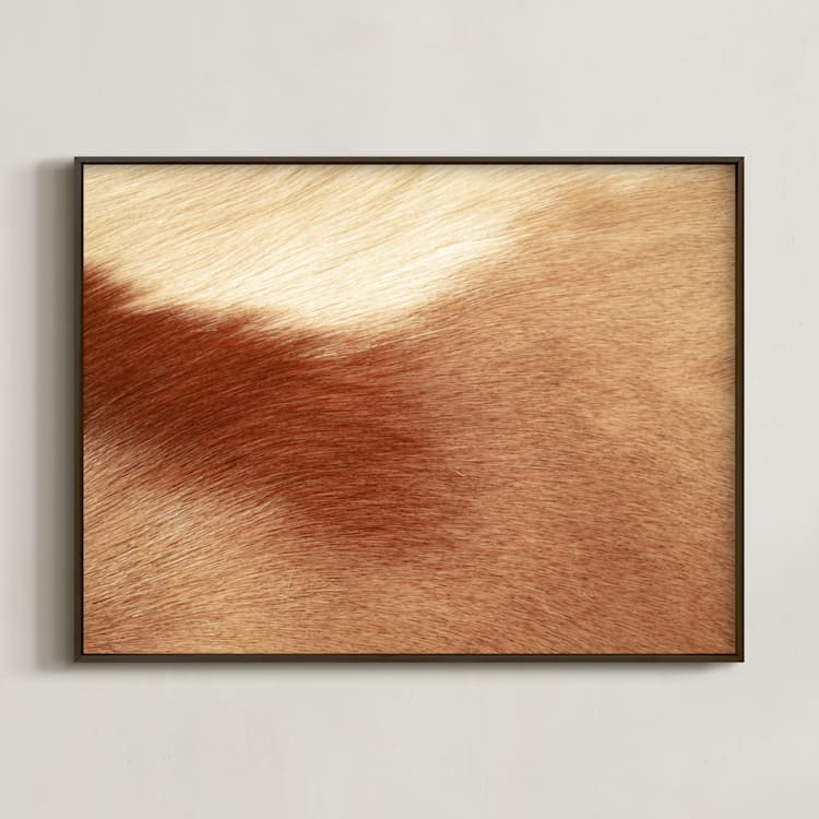 "Fade" - Art Print in Fawn by Catherine Culvenor - Framed