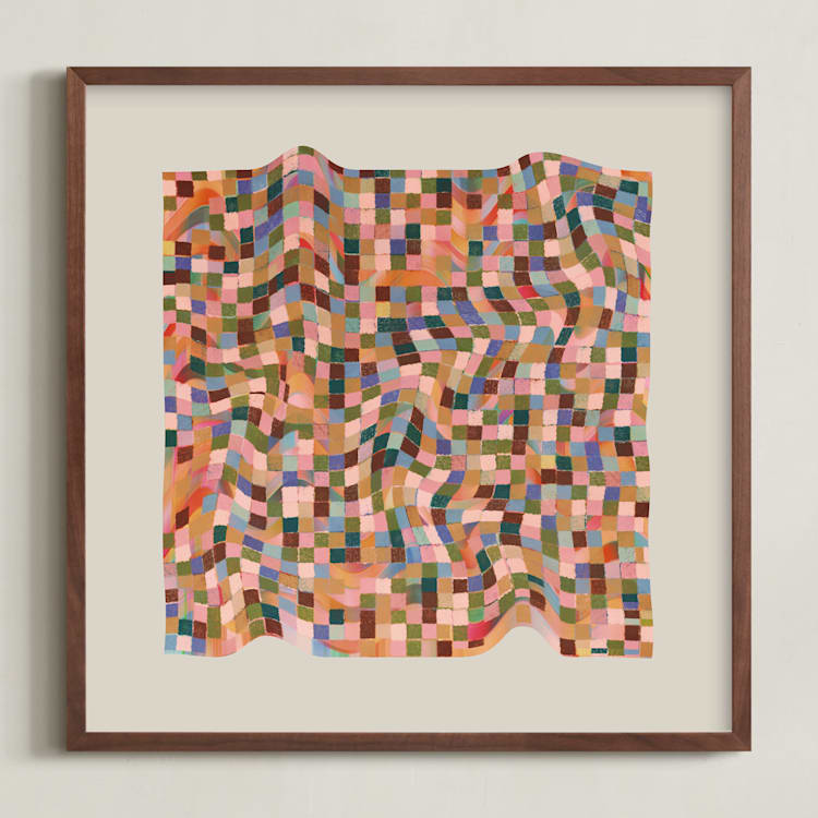 "Good Things Take Time" - Art Print in Original by Kimberly Young - Framed